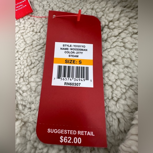 UNIONBAY Woodsman Microfleece Lined Flannel Shirt Jacket/Size Small - Picture 11 of 14